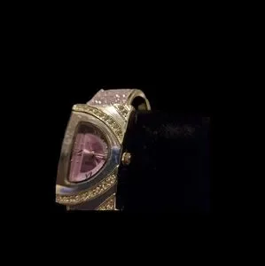 Acuci Quartz Women\'s Watch Bracelet Purple Sliver Gift Sparkle College Glam Amazon.com: Guess Multifunction Purple Crystal Bracelet  main image 4